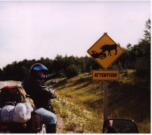 A warning sign - Newfoundland