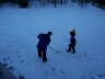 Hockey on snow?