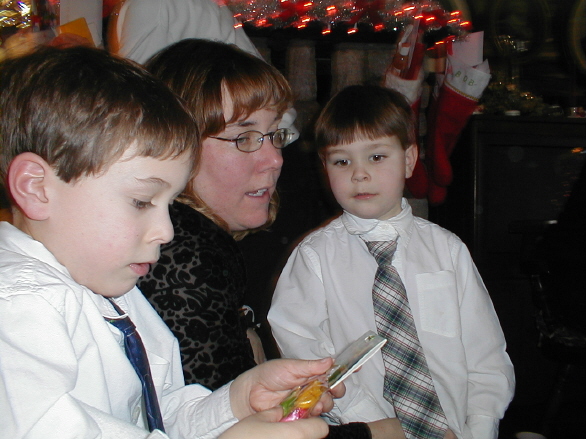 Alex, Mom and Max