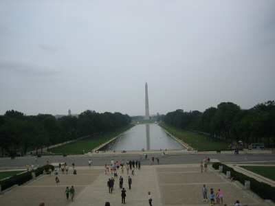 Washington Monument from the Lincoln Memorial