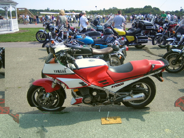 My FJ1200 in profile