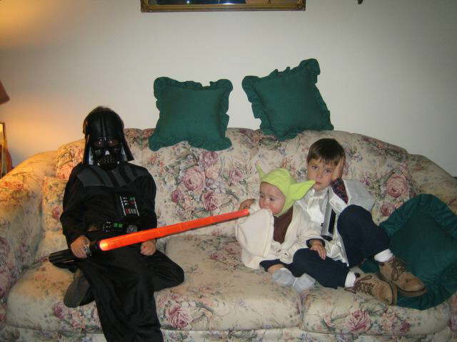 Star Wars - on the couch