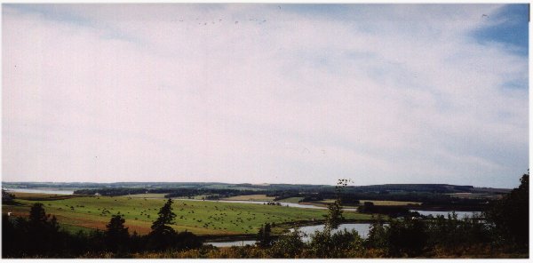Farm and sea, Prince Edward Island