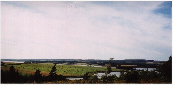 Farm and sea, Prince Edward Island