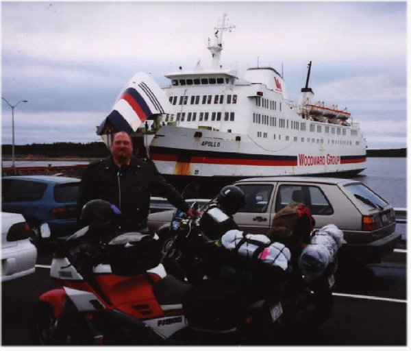 Ready to board the Apollo to Labrador